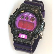 Casio G-Shock 5.00 ct Swarovski Iced Out Mens Watch G-105