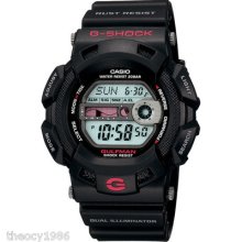 Casio G-shock Watch G-9100-1 Black Boxed Gulfman