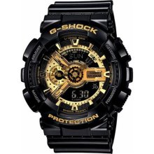 Casio GA110GB-1A G-Shock Men's AniDigi World Timer Dive Watch ...