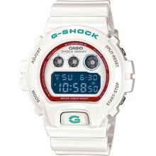 Casio Mens G-shock White Resin Digital 200m Water Resistant Watch Dw-6900sn-7jf