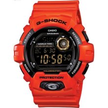 Casio Men's G8900A-4 G-Shock Shock Resistant Orange Watch