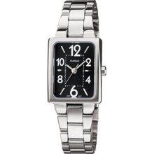 Casio Women's Core LTP1294D-1A Silver Stainless-Steel Quartz Watc ...
