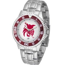 Central Washington Mens Steel Bandwrist Watch