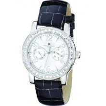 Charles-Hubert- Paris 6785-W Stainless Steel Case Quartz Watch