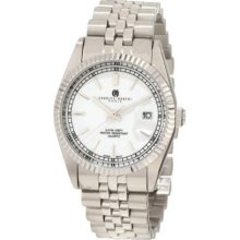 Charles-Hubert, Paris Mens Stainless Steel Quartz Watch #3635-WB ...
