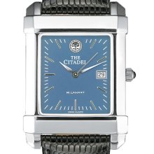 Citadel Men's Blue Quad w/ Leather Strap