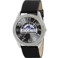 Colorado Rockies Glitz Ladies Watch