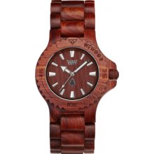 DATEBROWN WeWOOD Mens Date Brown Watch