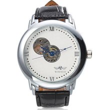 Dial Men's Casual Fashion Wrist Watch Dt621 Automatic Self-wind Mechanical