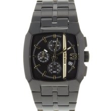 Diesel Men's DZ4259 Black Stainless-Steel Analog Quartz Watch with Black Dial