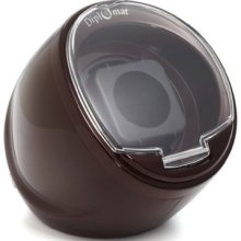 Diplomat Single Burgundy Watch Winder With Built In Ic Timer