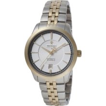 Dreyfuss Gents Automatic Two-Tone Stainless Steel and Gold Plated Watc