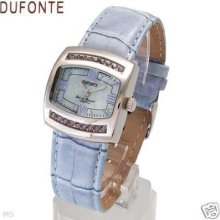 Dufonte by Lucien Piccard Quartz Watch - Retail $125.00 - Silver