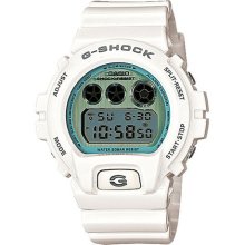 Dw-6900pl-7dr Shock Resistance White Resin Polarized Color Digital Sports Watch