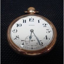 E. Howard Pocket Watch 21jewel Lever Set Railroad Chronometer Series 11 Mint