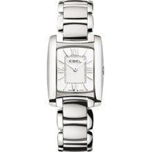 Ebel Women's Brasilia Brushed Stainless Steel $1990 Retail NWT