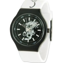 Ed Hardy Unisex Neo White Watch Xwa3748