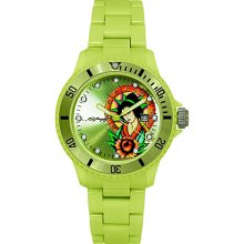 Ed Hardy Watches VIP Lime Yellow