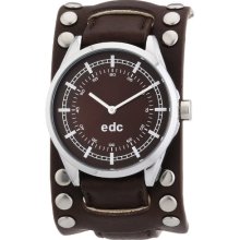 Edc By Esprit Women's Quartz Watch Ee100132017 With Leather Strap
