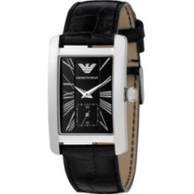 Emporio Armani Classic Black Womens Designer Watch AR0144