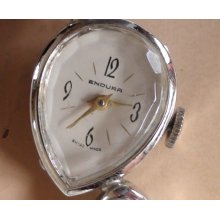 ENDURA Swiss Wrist Watch by the Swatch Group Cuff Bracelet Mechanical Vintage Watch Retro DEco Parure