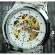 Fashion Automatic Mechanical Watch Hollow Ball Bearing Mark Male Wri