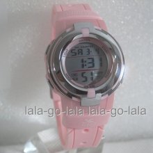Fashion Ohsen Led Digital Alarm Clock Quartz Sport Watches Pink