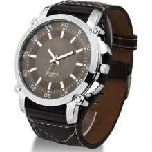 Fashion Oversized Men Quartz Luminous Wrist Watch SeÃ±oras Wristwatch Hot
