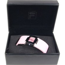 fila europeo 506-53 women's stainless steel watch w/pinkface