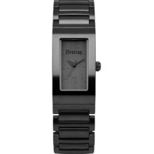 Firetrap Ladies Quartz Watch With Grey Dial Analogue Display And Green Stainless Steel Bracelet Ft1087gm