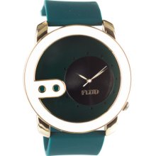 FL 1/4D Exchange Watch - Men's Navy/Gold, One Size