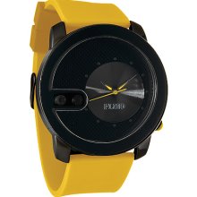 Flud Watches The Exchange Watch in Gun, Black, & Yellow