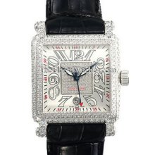 Franck Muller Conquistador Cortez Steel Diamond 10000HSCD1P Watch