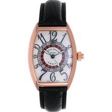 Franck Muller Vegas Men's 18k Rose Gold Roulette-Wheel Watch 5850