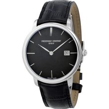 Frederique Constant Slim Line Black Sunray Mens Watch FC-220NG4S6 ...