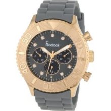 Freelook Mens HA5046RG-7 Grey Chrono Rose-Gold Bezel Grey Dial