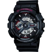 G-shock Led Light Black Shock Resist Ga-110-1ajf Wrist Watch Mens F/s Ems