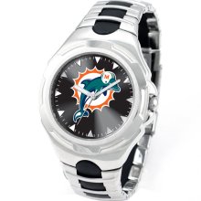 Game Time Miami Dolphins Men's Victory Watch