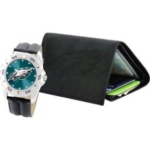 Game Time Official Team Colors Col-Wwg-Wvu West Virginia Mountaineers Watch And Wallet Gift Combo