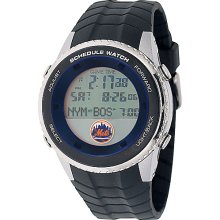 Game Time Schedule Watch - MLB - New York Mets Black