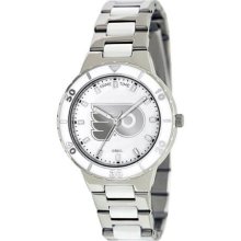 Game Time Silver Nhl-Pea-Phi Women'S Nhl-Pea-Phi Philadelphia Flyers Watch