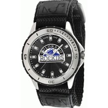 Game Time - Veteran Series Colorado Rockies Watch - Black