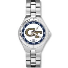 Georgia Tech Yellow Jackets Pro II Women's Stainless Steel Bracelet Watch