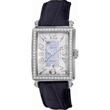 Gevril Women's 6207NV Glamour Automatic Blue Diamond Watch ...
