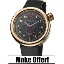 Giuliano Mazzuoli Manometro Mens Gold Watch Automatic