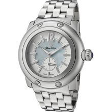Glam Rock Watches Women's Miami Light Blue MOP Dial Stainless Steel St