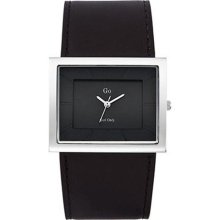 GO Classic Quartz Black Calfskin Bracelet Watch ...