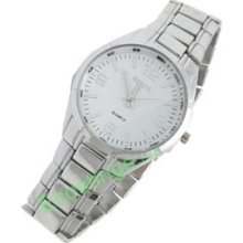 Good Jewelry Round Dial Men's Quartz Wrist Watch