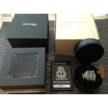Graham Chronofighter Rac Black Shock Watch. Model Ref: 2crbs.b03a.k25b - Unworn