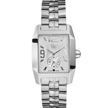 Guess Collection Gc Ss Stainless Steel Bracelet Men Watch 19008g1 60 Sec